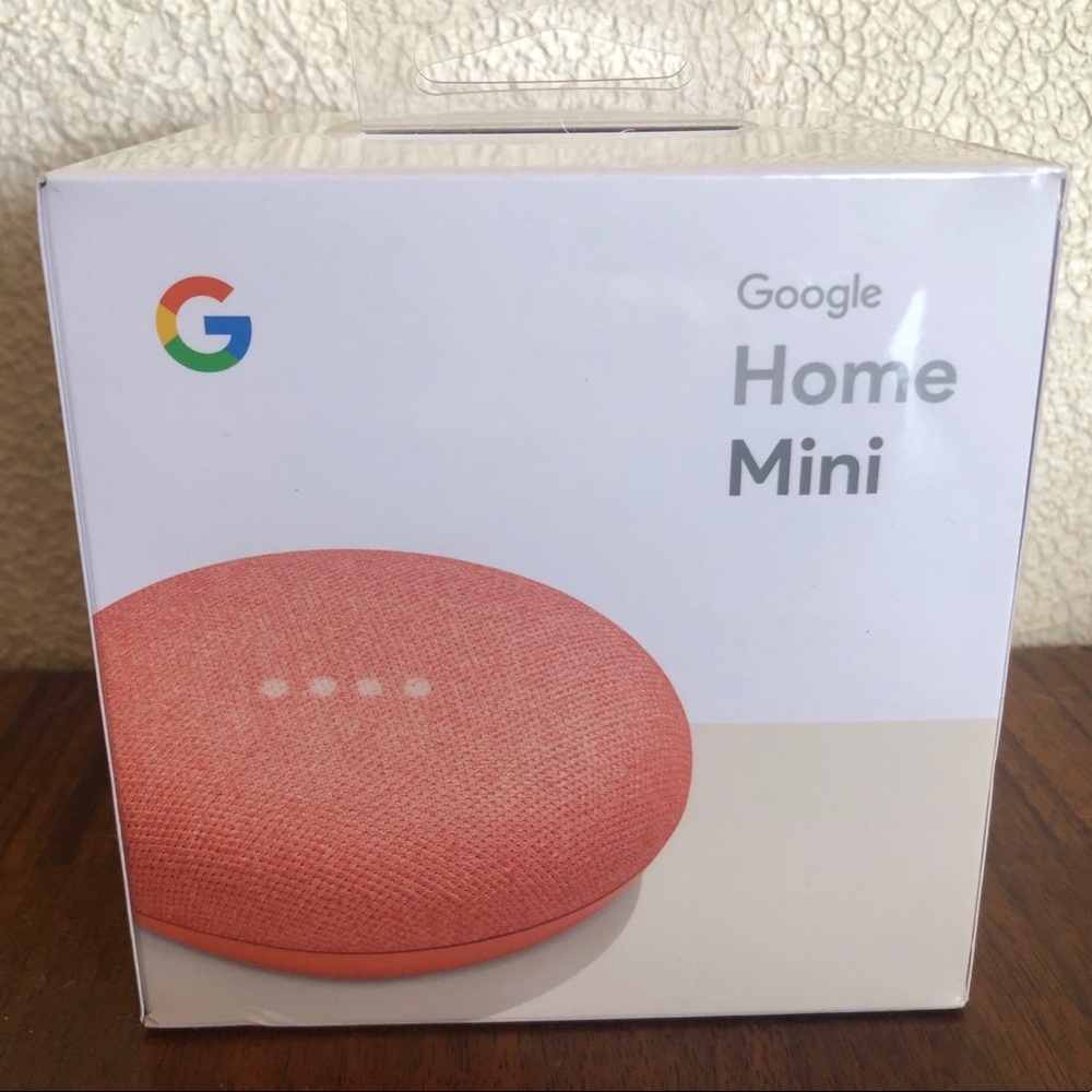 Google Home Mini Coral Color